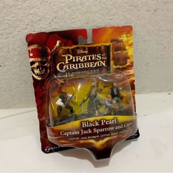 Pirates of the Caribbean At World's End Deluxe Black pears captain Jack sparrow - Picture 1 of 3